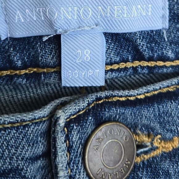 Antonio Melani super high waist  jeans luxurious feeling excellent fit size 6/28 - Picture 4 of 9